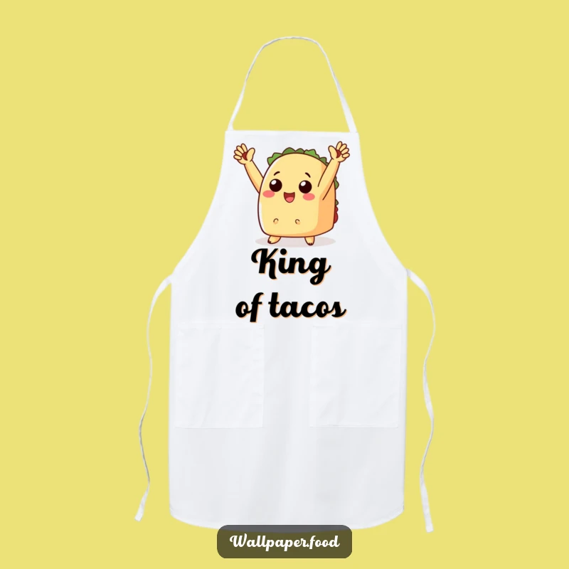 Funny Cheering Taco Apron - Cook with Triumph and Fun