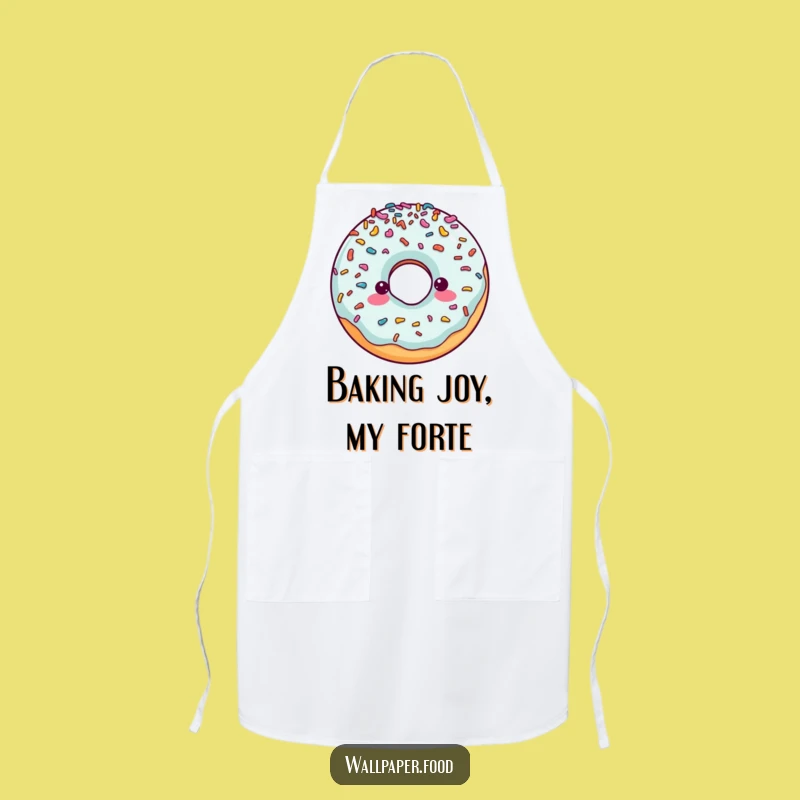 Funny Doughnut Sprinkles Apron: Bake with Joy & Humor, Perfect Funny Gift