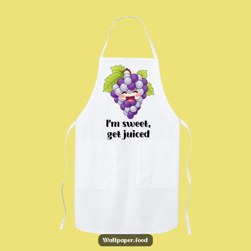 Funny Grapes Apron: Cook With Giggles In This Joyful Kitchen Gear