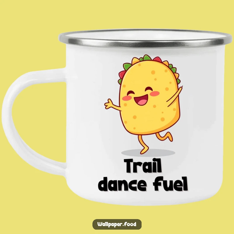 Funny Taco Jig Camping Mug - Fuel Your Adventures with Fiesta Cheer!
