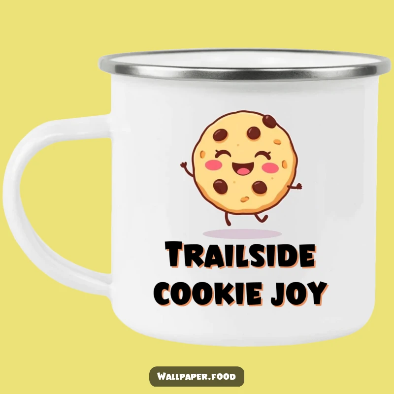 Funny Cookie Hop Camping Mug: Sweet Treat Drinkware for Adventures