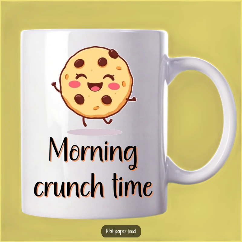 Funny Cookie Hop Mug: Cheerful Treat Gift for Joyful Mornings