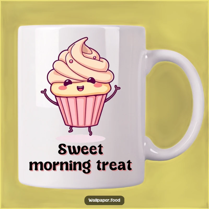 Funny Cupcake Spin Mug: Sweet Treat Gift for Whimsical Fun