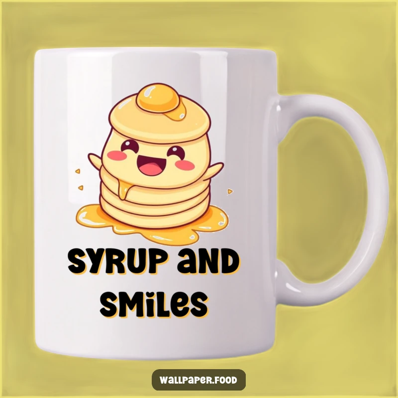 Funny Pancake Syrup Mug - A Hilarious Breakfast Treat for Coffee Lovers