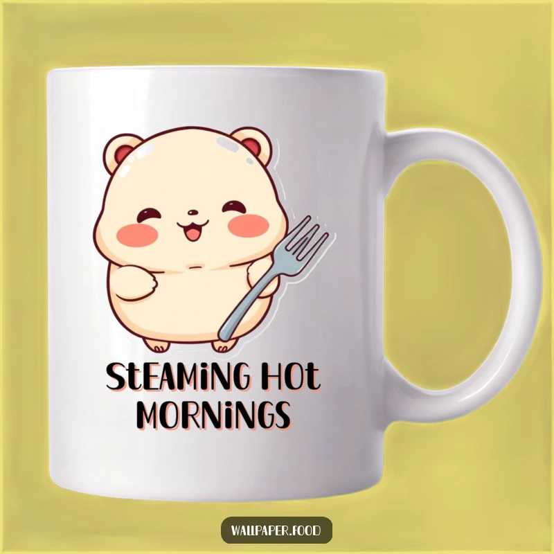 Funny Proud Dumpling Fork Mug: A Deliciously Cute Gift for Foodies