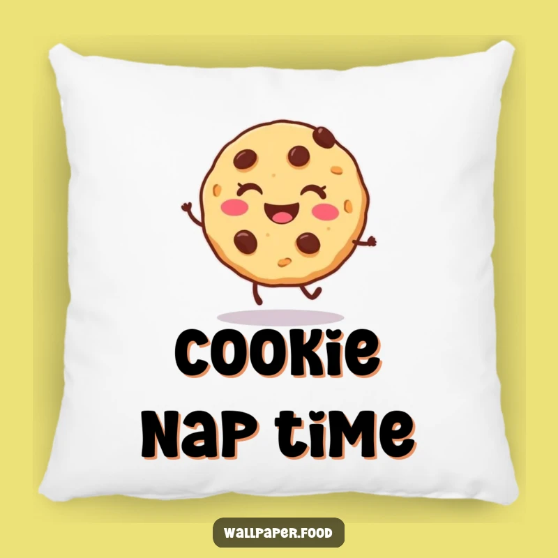 Funny Cookie Hop Pillow: Comfy Cushion for Sweet Dreams