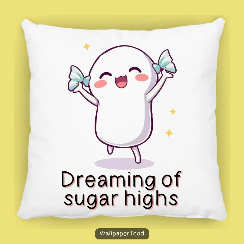 Funny Dancing Candy Pillow: Comfy And Cute With This Shimmering Treat