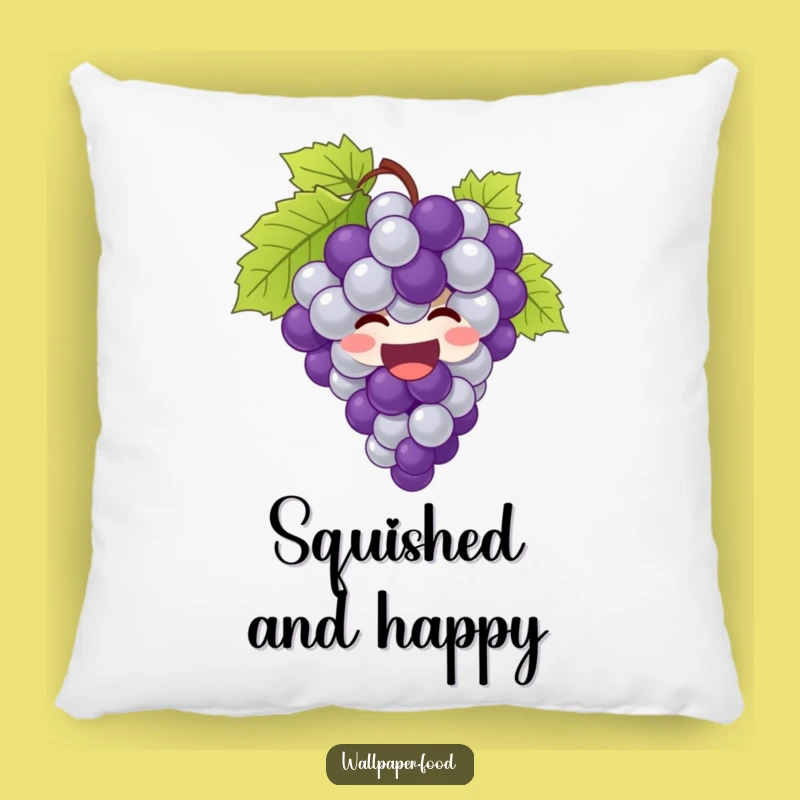 Funny Grapes Pillow: Comfy Comfort From This Joyful, Giggling Bunch