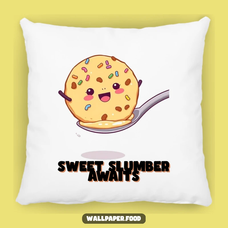 Funny Cookie Jump Pillow - Cuddle Up with Comical Sweet Comfort!