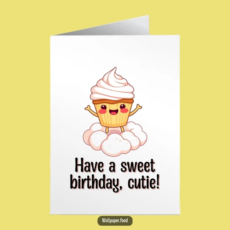 Free Printable Cupcake Birthday Card: Joyful Downloadable Gift for a Sweet Day