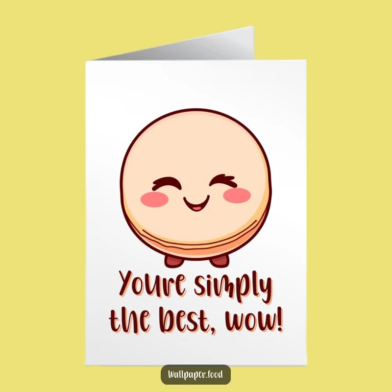 Free Printable Macaron Congrats Card Witty Downloadable Gift DIY