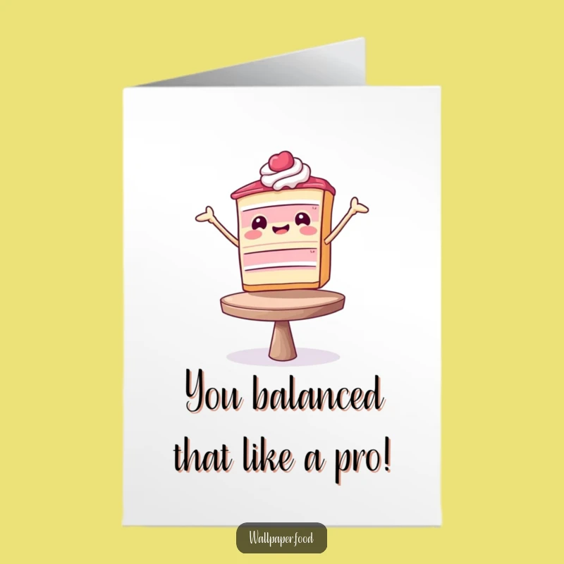 Free Printable Congratulations Card: Funny Cake Solo, A Hilarious Achievement Downloadable for Any Big Win