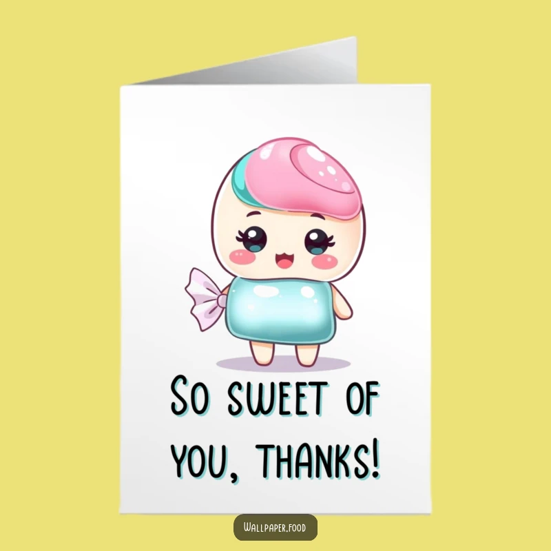Free Printable Candy Thank You Card - Humorous Downloadable For Showing Gratitude