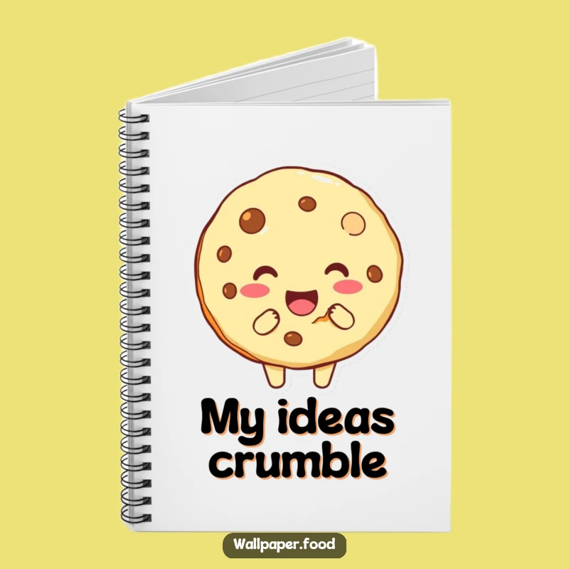 Funny Cookie Bite Notebook: Jot Down Ideas with This Hilarious Pad!