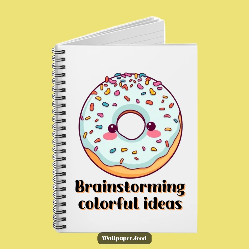 Funny Doughnut Sprinkles Notebook: Jot Down Sweet Ideas, Perfect Funny Gift