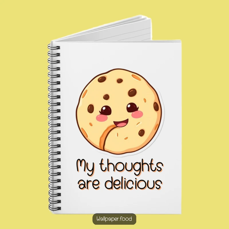 Funny Cookie Bite Notebook: Jot Down Sweet Ideas, Perfect Funny Gift