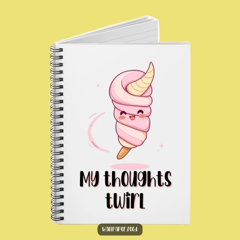 Funny Churro Twirl Notebook: Jot Down Sweet Ideas with This Hilarious Pad!