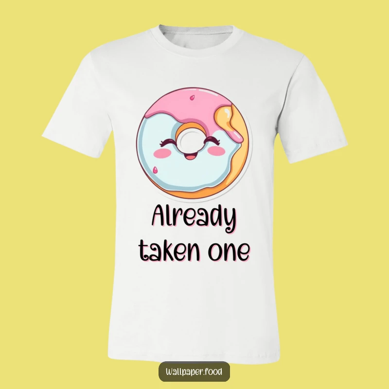 Funny Winking Donut T-Shirt - Adorable and Hilarious Apparel for Any Occasion