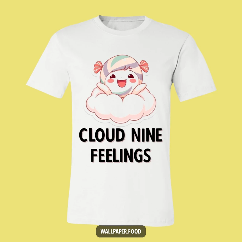 Funny Candy Cloud T-Shirt - Wear Your Sweet Dreams with Joy