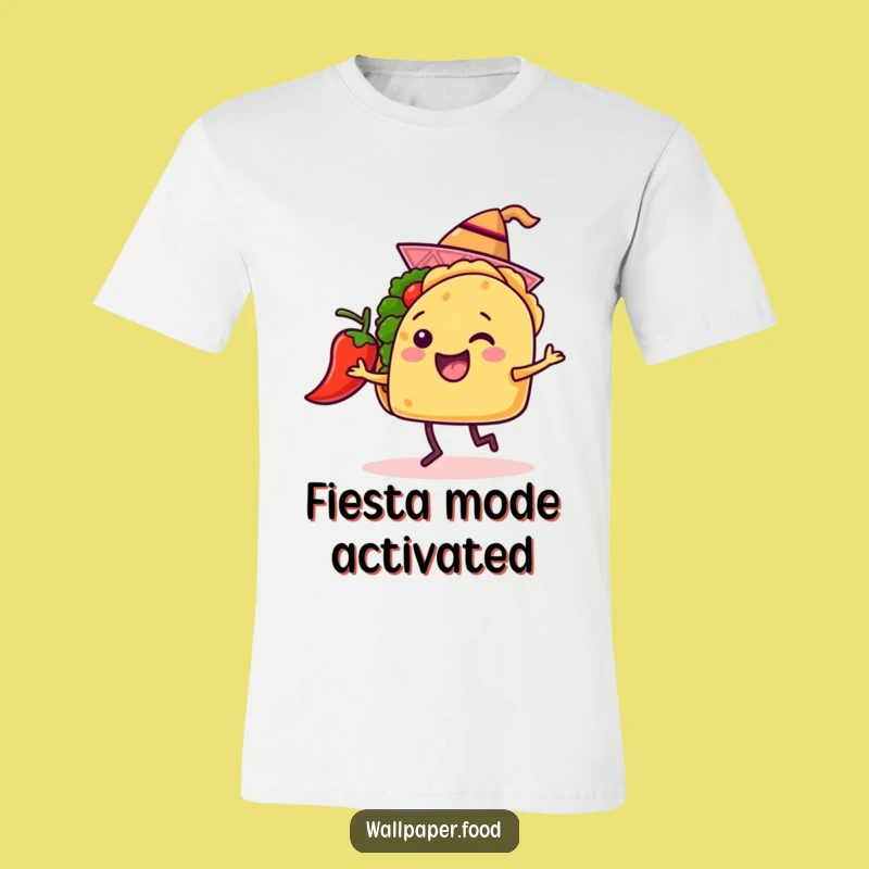Funny Taco Dancing Tee - Wearable Humor Fiesta Gift for Foodies!