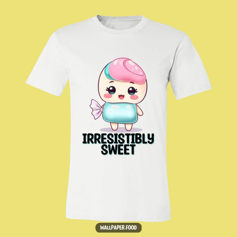 Funny Candy Wrapper T-Shirt, Sweet Style, Shimmering Fun Gift