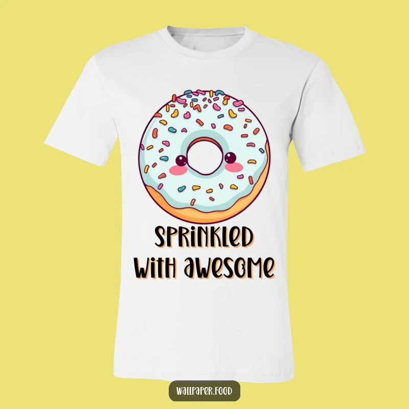 Funny Doughnut Sprinkles T-Shirt: Wear Your Sweetness & Smiles, Perfect Funny Gift