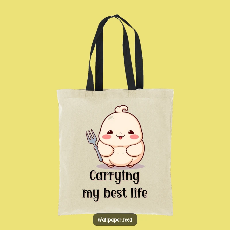 Funny Dumpling Tote Bag: Carry Your Goods With This Proud Foodie's Humor