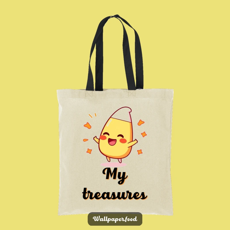 Funny Laughing Candy Corn Tote Bag: Carry Your Fun Around Gift