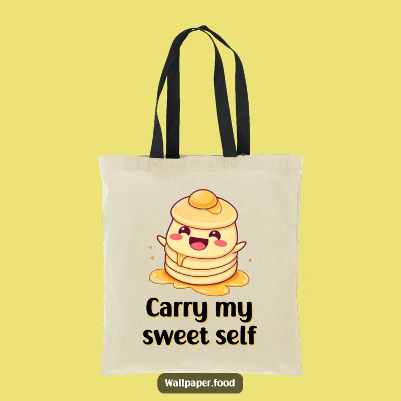 Funny Pancake Syrup Tote Bag - Carry Your Breakfast Joy Everywhere