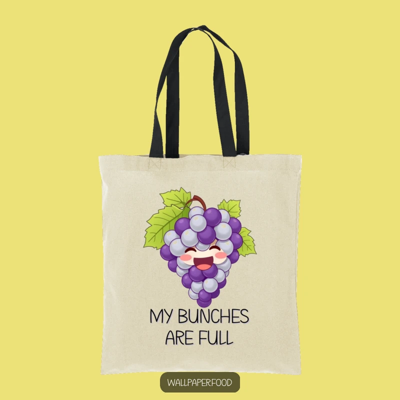 Funny Grapes Tote Bag: Carry Your Joy With This Giggling Bunch