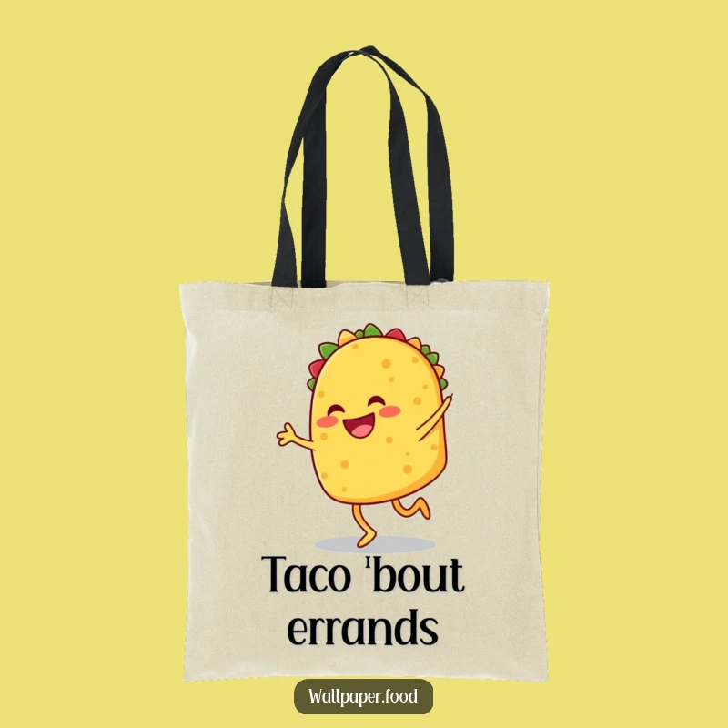 Funny Taco Jig Tote Bag - Carry Your Fiesta Fun Everywhere!